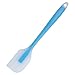 Olakin Spatules, Silicone Spatule à Pâtisserie, Demi Spatule, Ne Raye Pas Les Casseroles, pour Pâtisserie et Cuisine(Bleu)