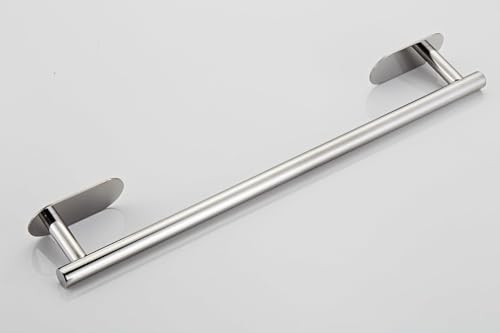 Toallero Barra Adhesivo Acero Pulido Marca YUET