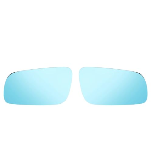 Retrovisor Espejo Para VW Para GOLF 4 Para JETTA MK4 Para PASSAT B5 Espejo Retrovisor Lateral Izquierdo Derecho Retrovisor Exterior Calefacción Convexo(Blue Pair)