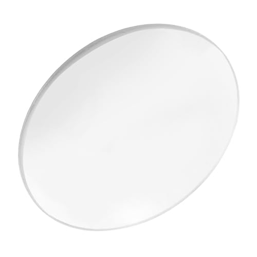 STOBAZA Physics Lab Equipment Convex Biconvex Lens Optical Glass Accurate Images Easy to Use