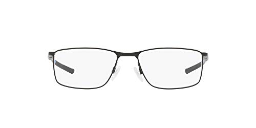 Oakley 3217, Monturas de Gafas para Hombre, Negro (Satin Black Cobalt), 55