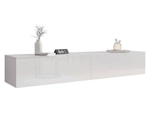 Mirjan24 TV Schrank Vigo, Fernsehschrank, TV Lowboard mit Grifflose...