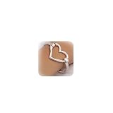 Cool Metallic Look The silver cuff bangle adds a polished modern shine that works well with cool tone accessories. Chunky Bracelet Shape The structured bangle creates a strong wrist focal point without needing a full bracelet stack. Evening Outfit Ma...