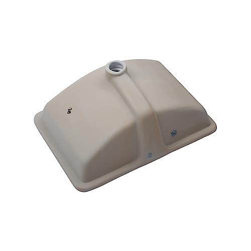 Rectangular Undermount Bathroom Sink - Lordear 21 Inch White Rectangle Bathroom Sink Undermount White Porcelain Ceramic Lavatory Bathroom Vanity Sink With Overflow #TOP7