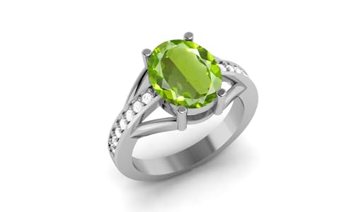 Image of LMDPRAJAPATIS 925 Sterling Silver Antique Art Deco Birthstone Women Jewelry For Her