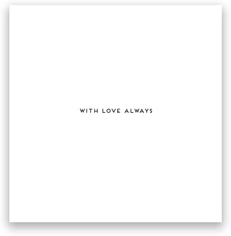 Pigment - Alice Scott - Wife Birthday Card - Message 'With Love' - SC Certified - Made in the UK - 160 x 156
