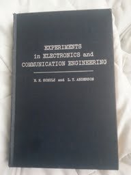 Experiments in Electronics and Communication En... B000KT0SAS Book Cover