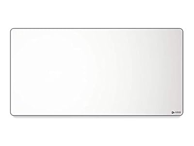 Glorious Gaming Alfombrilla de tela (XXL extendida) - Bordes cosidos, superficie lisa para velocidad y control, base antideslizante, lavable a máquina, grande (910 x 460 x 3 mm) - Blanco | Ya disponible en tu tienda friki favorita! En mundofriki.es!