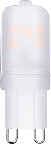 Preisvergleich Produktbild Müller-Licht LED Hochvolt-Stiftsockel G9, warmweißes Licht (2700K) für ein gemütliches Ambiente, 2.3W ersetzt 21W, 200lm, nicht dimmbar, 25000h Lebensdauer