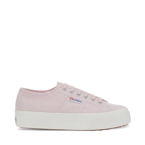 Image of Superga 2740 Platform Sneakers for Men and Women - Iconic Italian Men's and Women's Tennis Shoes with Breathable Canvas Upper, Non Slip Rubber Sole