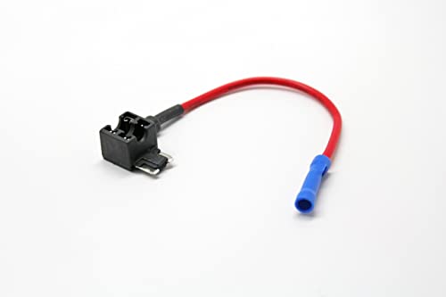 Uriveusa 12V Car Add-A-Circuit Fuse Tap Adapter Fuse Holder With 10A, 20A Fuse [Upgraded Fuses] - (2 Pack) (Low-Profile Fuse) #TOP2