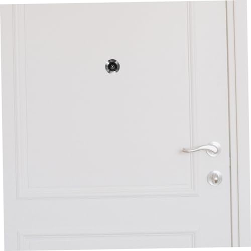 Mirilla para puerta con visor de privacidad, construcción metálica, fácil instalación, para puertas de entrada miniatura 7