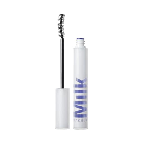Milk Makeup RISE Waterproof Mascara - Lifts, Lengthens, Holds Curl & Adds Volume - Clean Formula Dries Quickly, Stays Put - Vegan, Cruelty Free - 0.23 fl oz