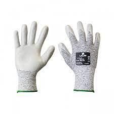 Luva Resistente a Corte Com Nitrilo Cut N5 RN Lalan CA 39559