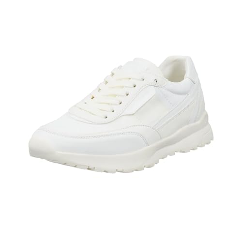 Basket Daniel Hechter Femme Anouk en cuir blanc élégant