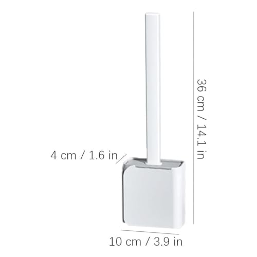 Brosse WC silicone dorée König Design avec support séchage rapide - 3
