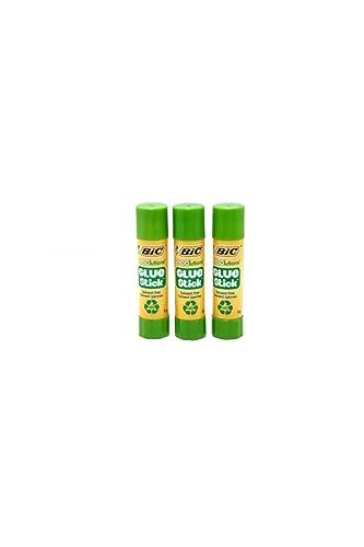 BIC Pack of 3 Glue Sticks 8 g