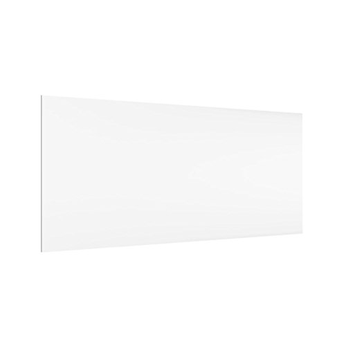 Bilderwelten Panel antisalpicaduras de Cristal - Polar White - Horizontal 1:2, Panel...