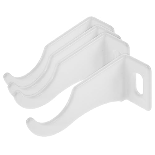 Mikikit Supports De Radiateur 4 Pièces Crochets En Acier Robustes Installation Rapide Sans Outils Pour Radiateurs Lourds Adaptés Pour Chauffage Central Et...