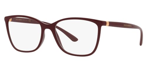 Image of Dolce & Gabbana DG5026-3247 Eyeglass Frame BORDEAUX w /CLEAR BLUE LIGHT FILTER 54mm