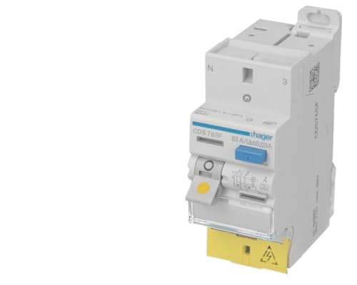 Interruttore differenziale hager - 40a - 30 ma - 2 poli - tipo a - auto/vite