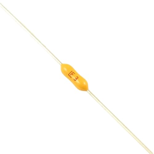 Fusible axial 491 haute précision 3A 125V, pack de 10 composants à souder
