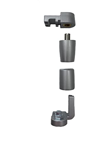 Pivot CRL aluminium offset main gauche série 0p70 pour porte rétractable