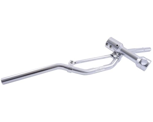 2 EXTREME Guidon Downhill avec potence compatible pour Yamaha Aerox/MBK Nitro
