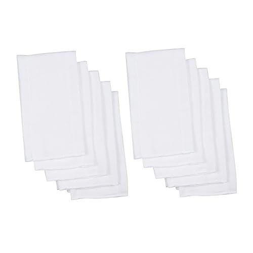 60x60cm Cotton Burp Cloths and Reusable Cloth Diaper Inserts for Newborns Absorbent Washable Leak-Proof -Pack