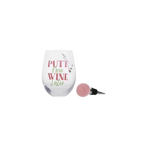 Pavilion Gift Company – Putt Now Wine Later – 18 Oz ...