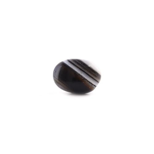 Agate du Botswana 19,3 carats pierre précieuse ovale cabochon fabrication