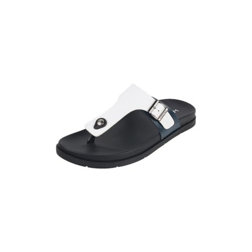 Image of Metro Men Flat Casual /Comfort Synthetic Leather Chappal