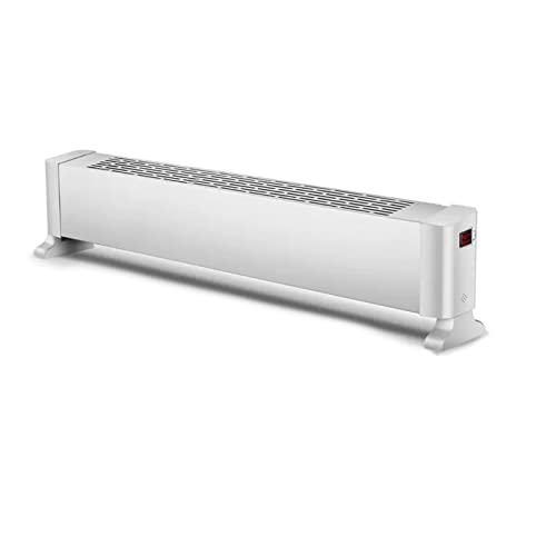 PBDEW Calentadores de Espacio portátiles Calentador de Espacio de zócalo eléctrico con termostato Digital Estilo de Control Remoto Calentador de zócalo Calentador Ca