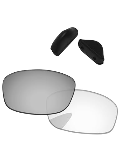 Image of Replacement Lenses & Nose Pads for Oakley Fives Squared(4+1) OO9238 54mm - Precise Fit, UV Block, Impact Resistant