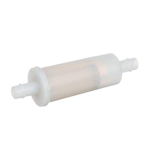 Seachoice In-Line Fuel Filter, 3/8 In, Plastic, Outboard, 20 Micron #TOP2