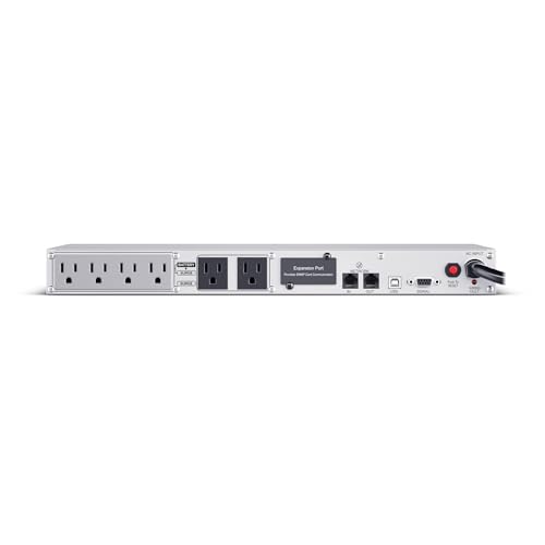 Image of CyberPower CP700PFCRM1U PFC Sinewave UPS Battery Backup and Surge Protector