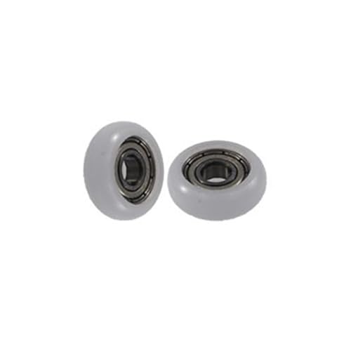 Roue en plastique Arc BSR69518-6 silencieuse pour un guidage mécanique fluide