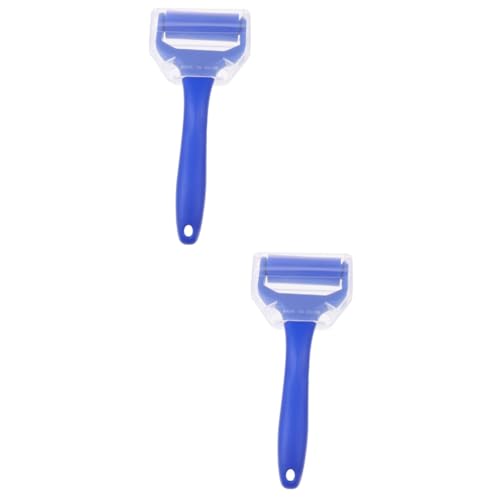 KONTONTY 2pcs Portable Dust Roller Lens Screen Cleaning Tool for Tvs Phones Electronics Easy to Carry Fingerprint Dust