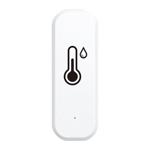 Wifi Temperature & Humidity Sensor, Wireless Smart Hygrometer Monitor, Real Time App Alerts, Data Export & Remote Access, Ideal to Home, Greenhouse, Rv, and Indoor Climate Control