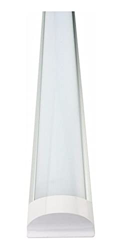 Luminária Led Slim 60cm Branco Neutro 4000k Bivolt 18w Completa