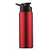 XMYNB Botella de Agua Botella De Agua De Bicicleta De Acero Inoxidable De 700 Ml Botella De Agua Recta Portátil Al Aire Libre Deportes De Deportes Hervidor De Viaje-Red