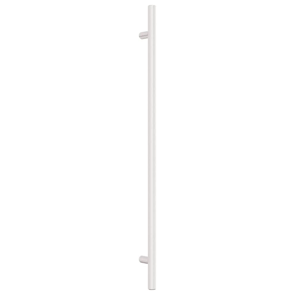 Hothingwell Uchwyty do szafki 10 szt. srebrny 320 mm stal nierdzewna | Nowoczesny design, szczotkowane wykończenie, odporne na korozję, regulowane śruby, do szuflad i szafek