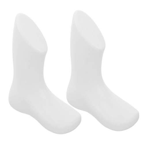 Generic 1Pair Foot Mannequin Display Portable Foot Model for Shoe Retail Lightweight Design for for Showcasing Socks and Sandals
