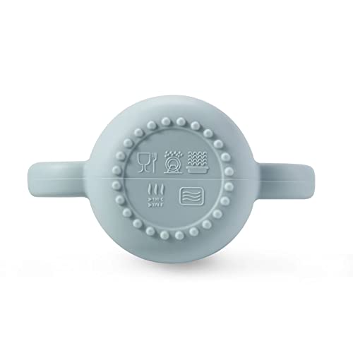 Pandaear CUP2PCS 2 Pack 100% Tiny Silicone Drinking Training Cup With Handles & Straw For Baby And Toddler thumb #5