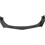 Compatible for Acura RSX 2002-2006 Car Front Bumper Lip Body Kit Canard Lip Diffuser Splitter Spoiler Anti Scratch Guard Body Shovel(Carbon Fiber)