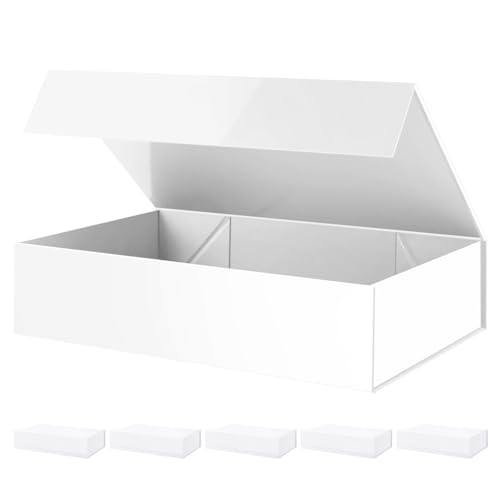 PACKHOME Mtg{bNX 6 17.5x11.3x4.3C` vȃVc{bNX CWt ߗނ傫ȃMtgp (zCg)