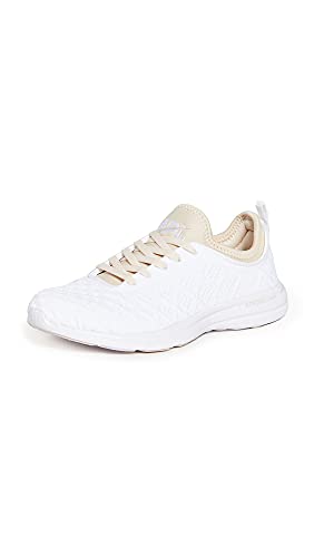 Athletic Propulsion Labs (APL) Womens Techloom Pro White/Black/Gum 7 Medium