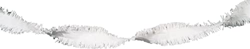 Folat Paper Garland 6 m White, Costumes