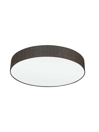 Plafonnier moderne en tissu marron GL0676 fini la lumière agressive du salon