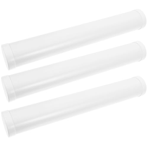 lurrose 3個 製バーベキュー串収納バケツ 耐水性プラスチック串ホルダー 軽量持ち運び簡単 焼き肉フォーク収納用アウトドア用